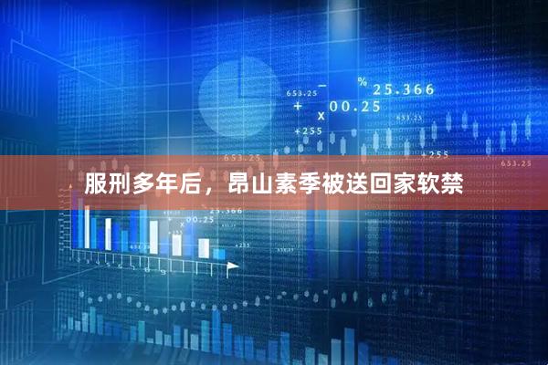 服刑多年后，昂山素季被送回家软禁